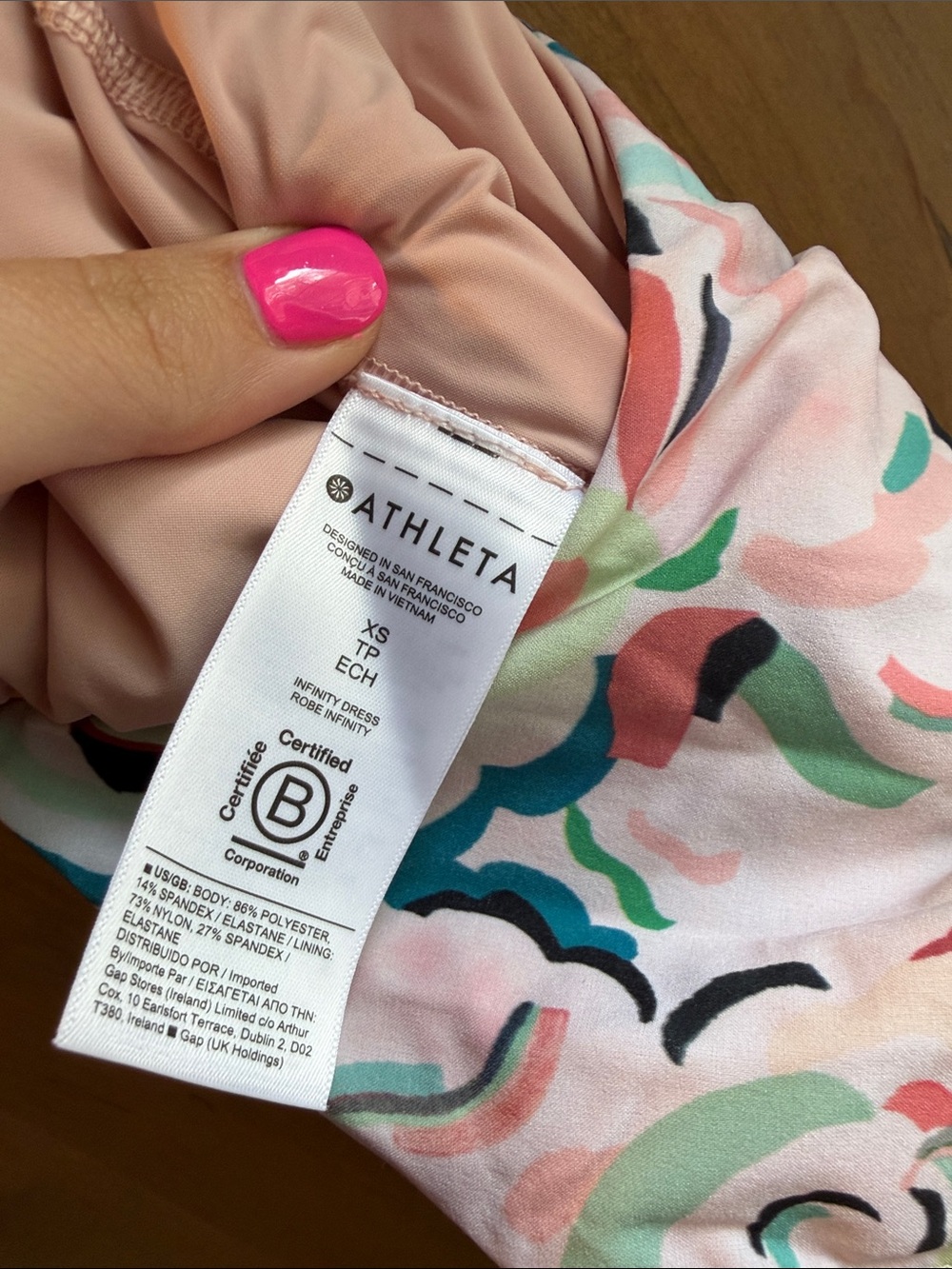 Athleta Floral athletic dress - Picture 2 of 5